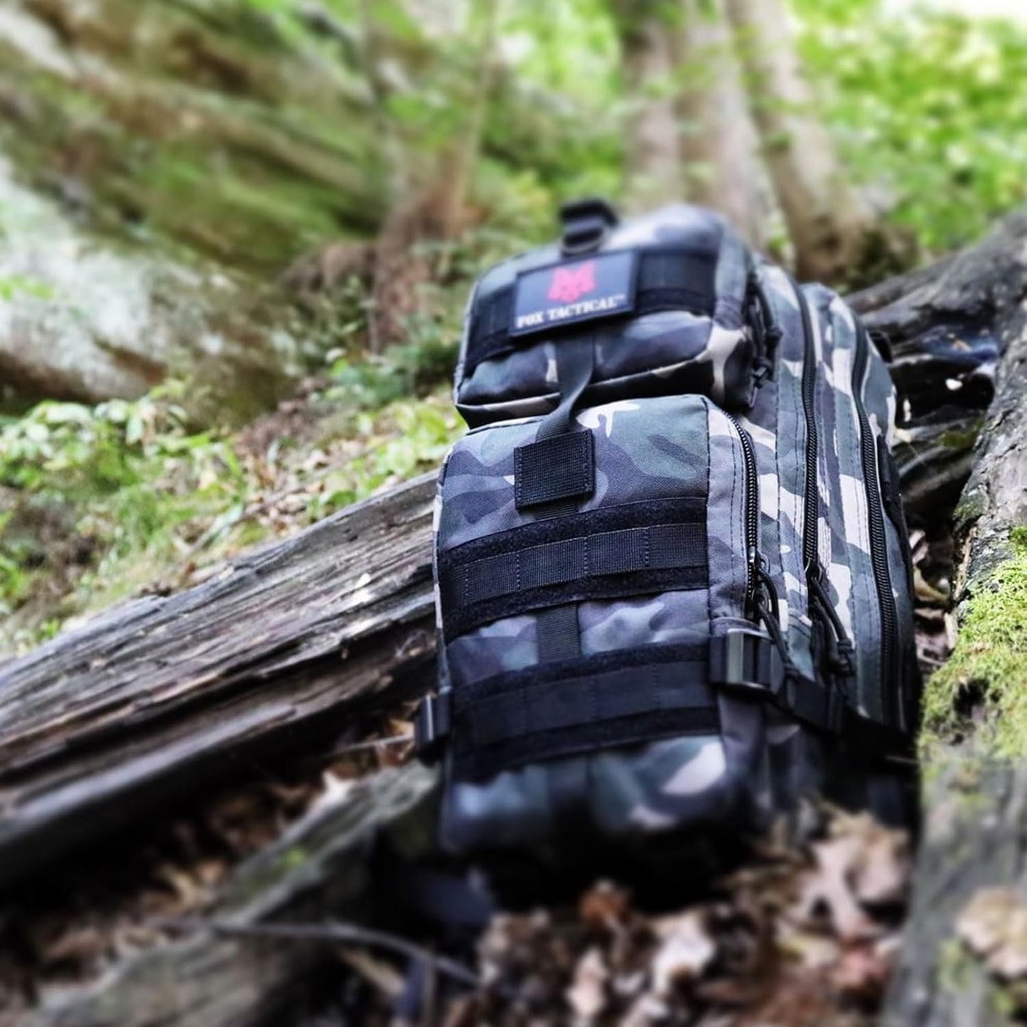 Fox Outdoor Products Medium Transport Pack | 29L Tactical Backpack with Organizer Pockets, MOLLE Webbing & Hydration Sleeve, Coyote