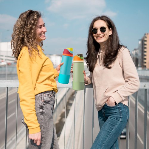 yoelike Silicone Water Bottle Boot for Owala 24 oz 32 oz 40 oz, 2PCS Anti-Slip Protective Sleeve for FreeSip/Twist/Flip, Watter Bottle Accessories, Bottom Bumper Cover, Dishwasher Safe, BPA Free