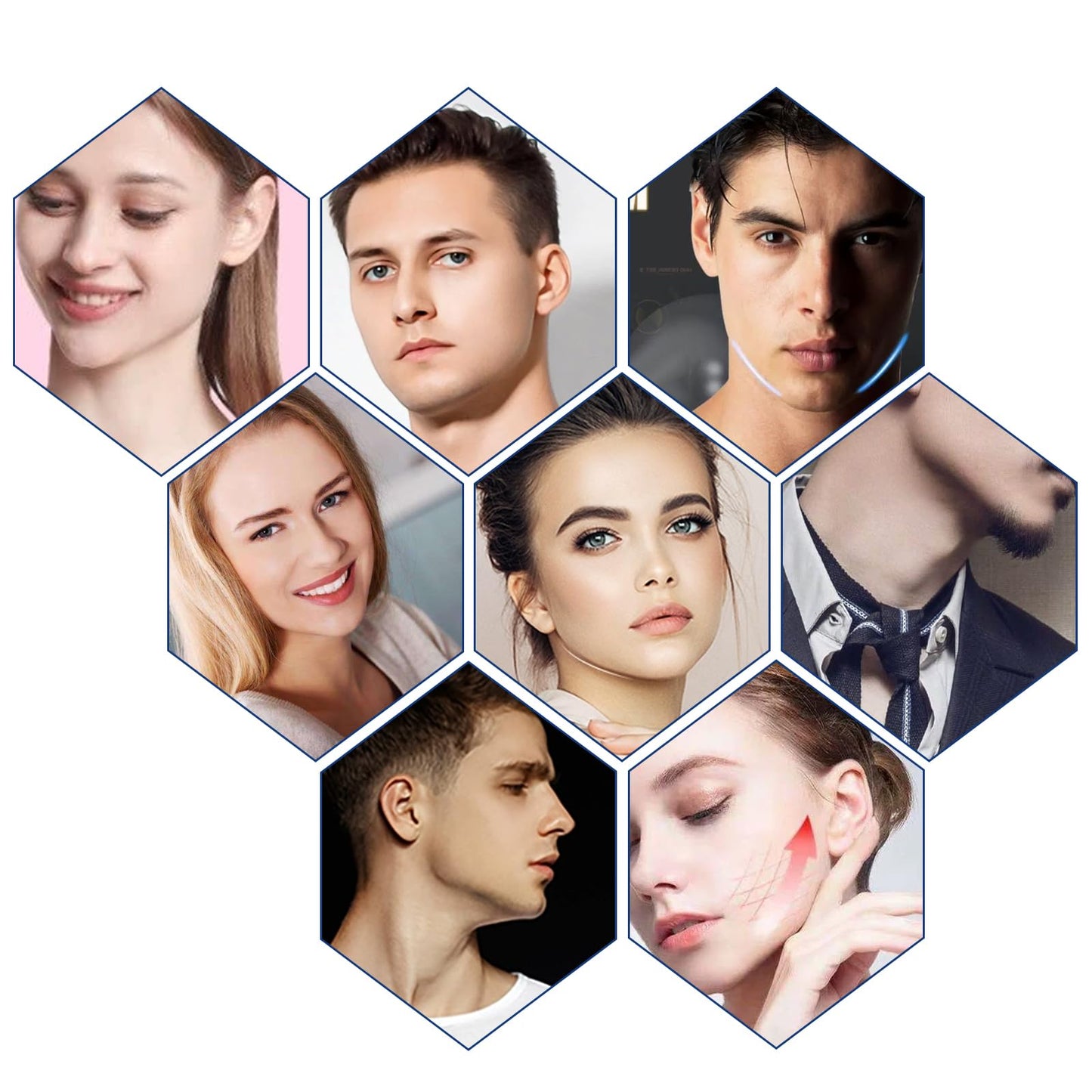 Jawline Exerciser for Men & Women –Jaw Exerciser –3 Resistance Jaw Trainer, Jawline Shaper, Jaw Shark Toner,Target Your Chin & Cheekbones,Facial Exerciser for Beginner Intermediate Advanced