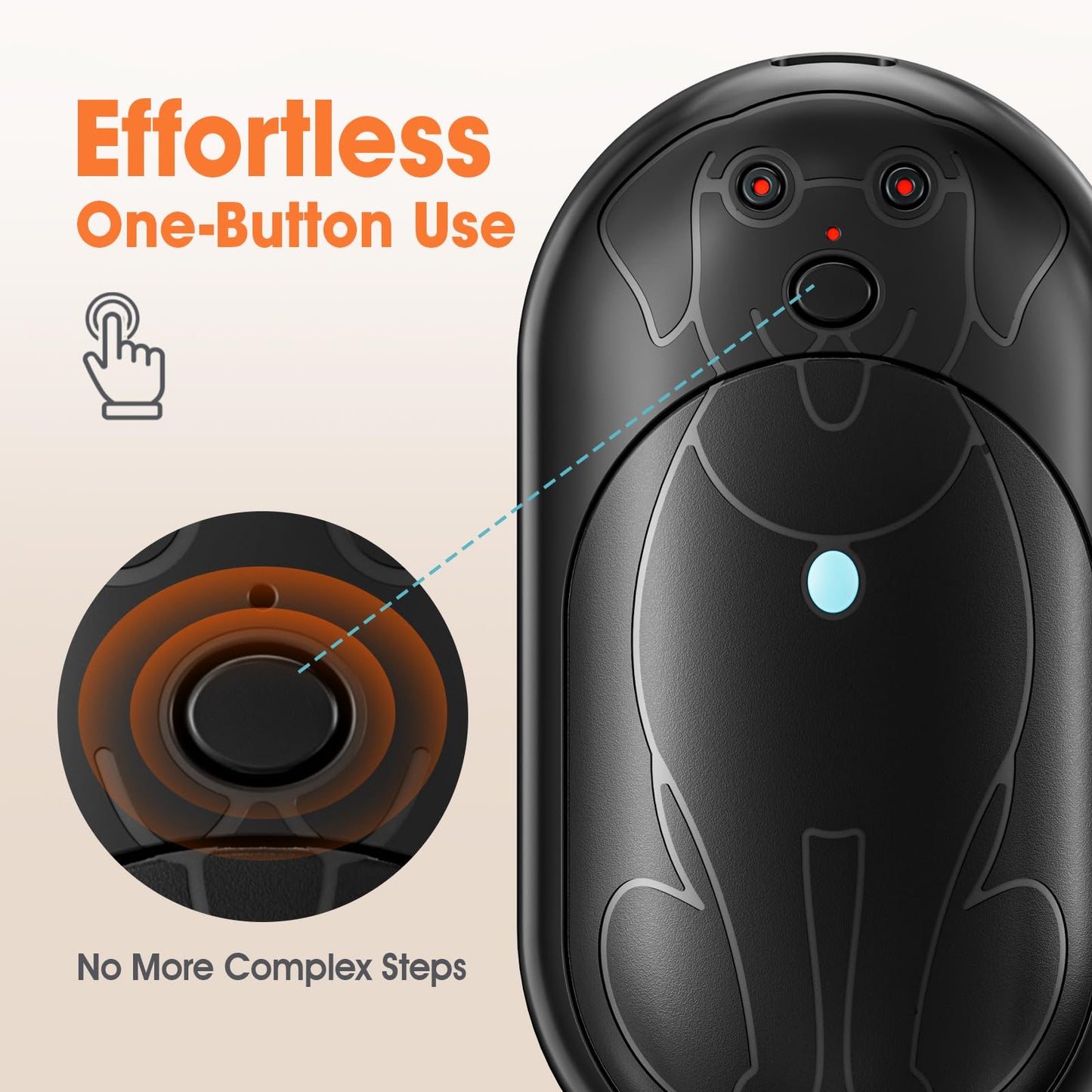 Hand Warmers, 2 Pack 6000mAh Rechargeable Hand Warmer for Outdoors, Gifts for Men Women