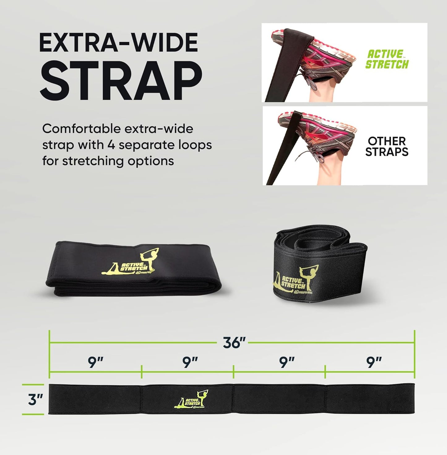 Active Stretch - Wide Loop Stretching Strap