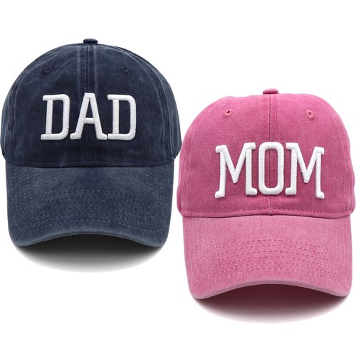 NDLBS Mom & Dad Hats - Funny Couples Gifts for Parents
