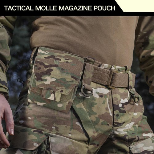 Tactical Molle Magazine Pouch 5.56 7.62 Multi-Use Mag Pouches Hunting Cummerbund Accessories Dump Pouch GP Storage Bag for Duty Belt Vest