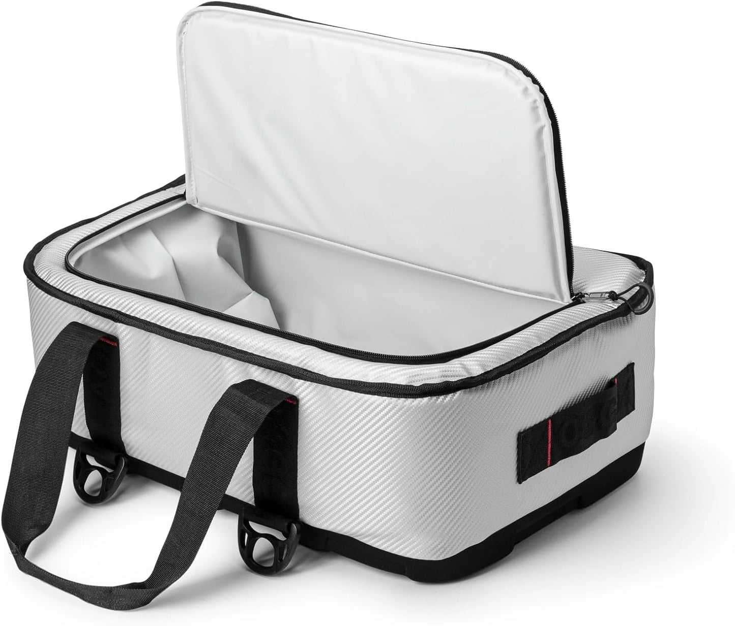 AO Coolers Stow 'n Go Canvas Soft-Sided Cooler, Low Profile and Leak Proof, Insulated for 24-Hour Cold, Black, 38-Can