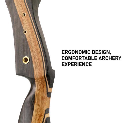 LWANO Archery Takedown Recurve Bow 62", Standard Recurve Bow for Aldults & Beginners, Right Handed, 25-50 Lbs