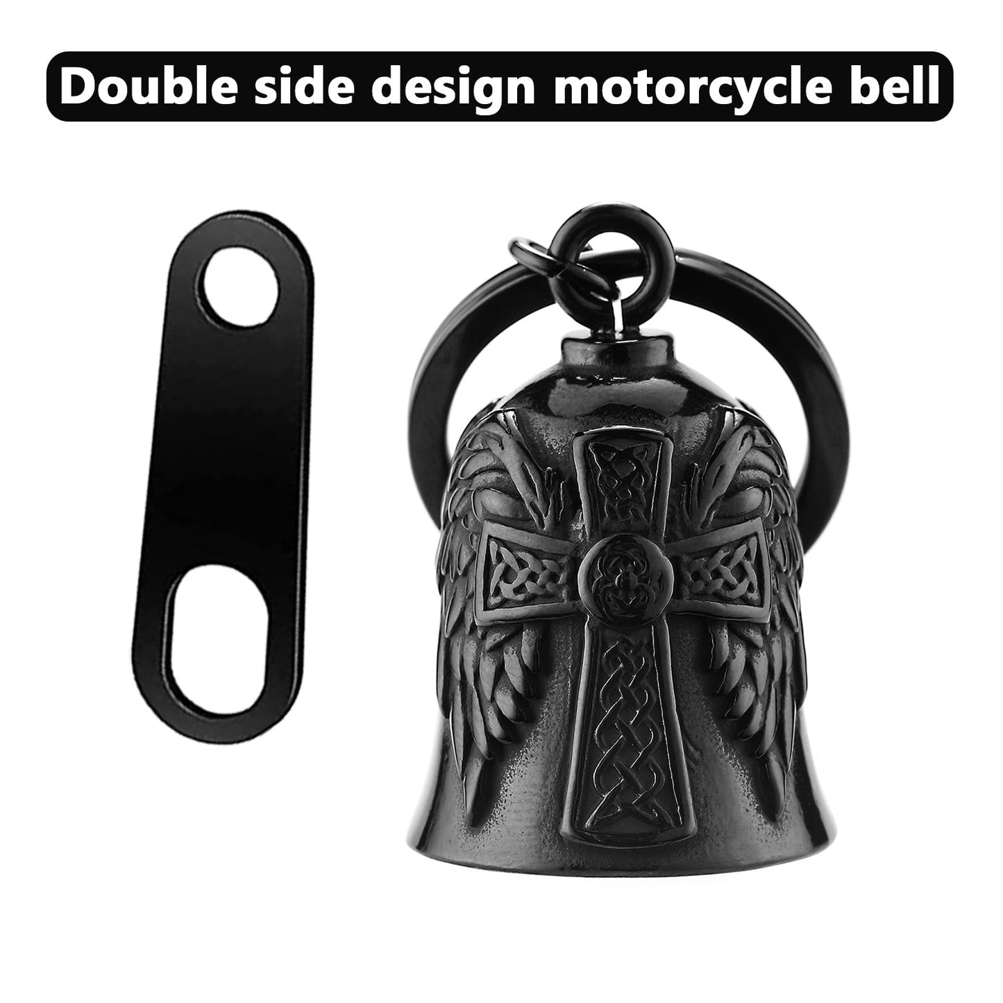 Motorcycle Men Bells - Motorcycle Angel Bell for Men Women,Bell Biker Accessory,Guard Riding Safety