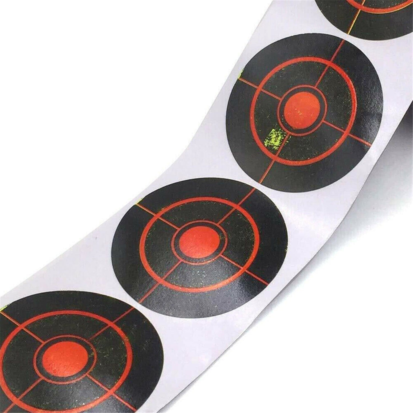 gofidin 250pcs/Roll Shooting Target Adhesive Shoot Targets Splatter Reactive Stickers for Archery Bow Hunting Shooting Practice Training