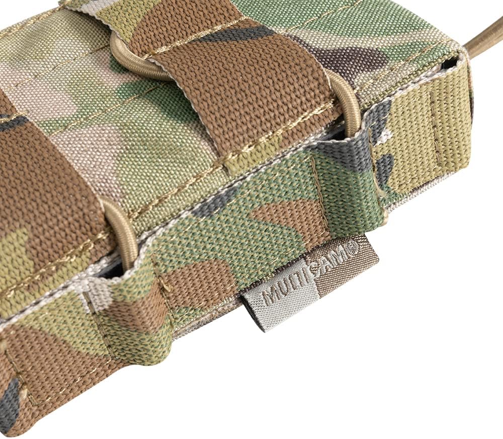 EXCELLENT ELITE SPANKER Tactical Molle Single/Double Open-Top Mag Pouch for M4 M14 M16 AR15 G36 Magazine