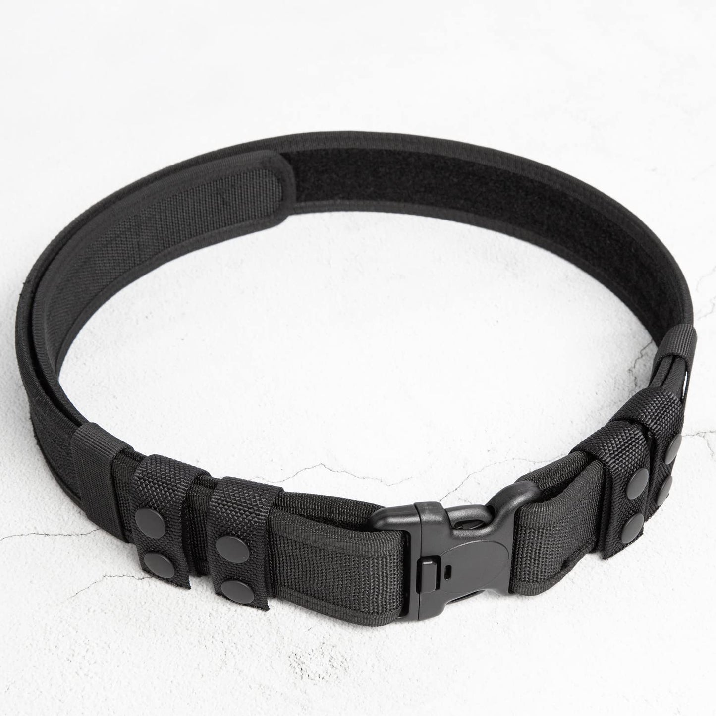 LUITON Tactical Belt for Men Duty Belt 2" Rigger Molle Belt Military Style Belt Police Combat Battle Belt Security Duty Belts with 4 Belt Keepers (40"-47") XL