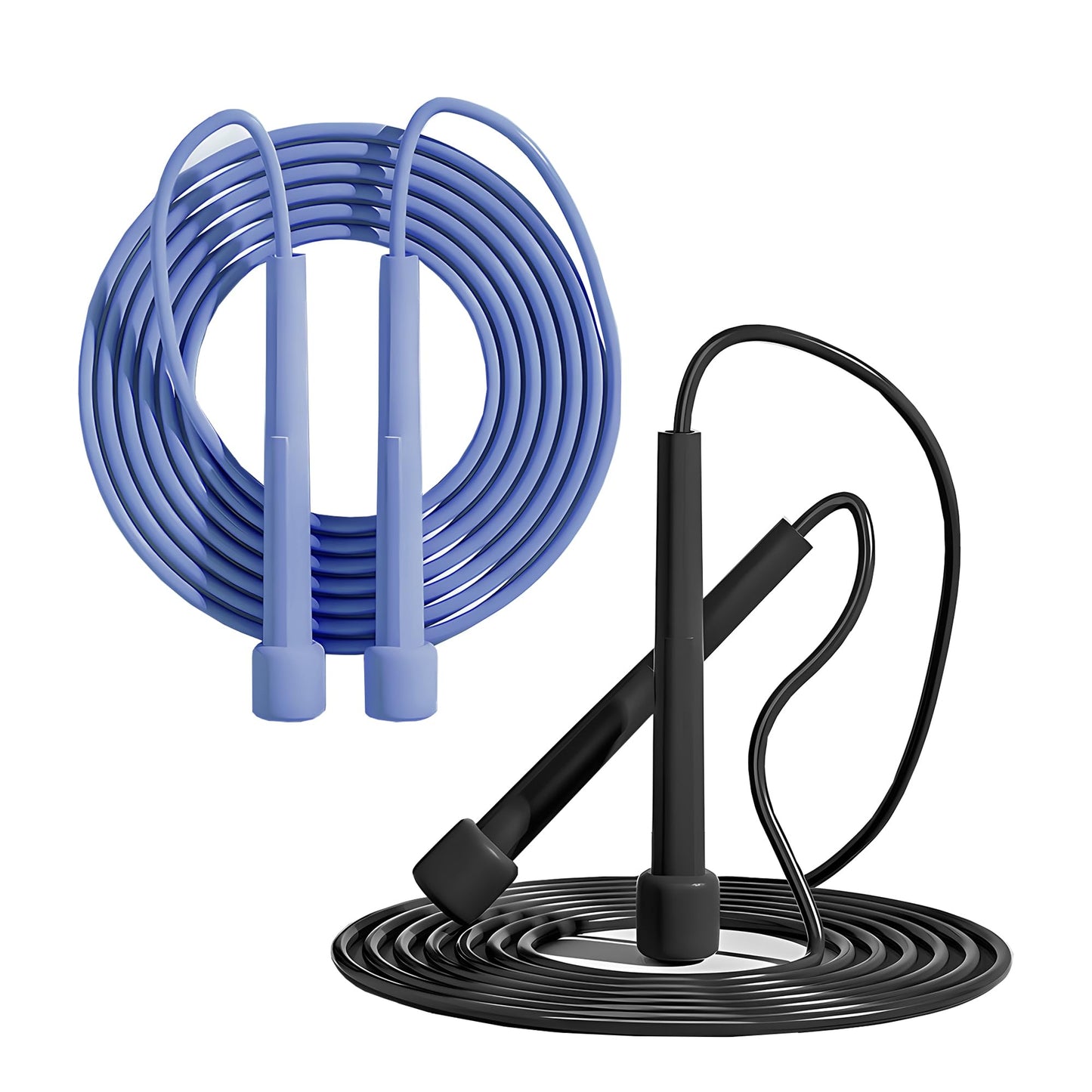 Jump Rope for Fitness Adjustable PVC 10ft Length Perfect Speed Jump Rope for Kids Ideal for Developing Coordination and Stamina - Also Great as a Speed Rope for Men