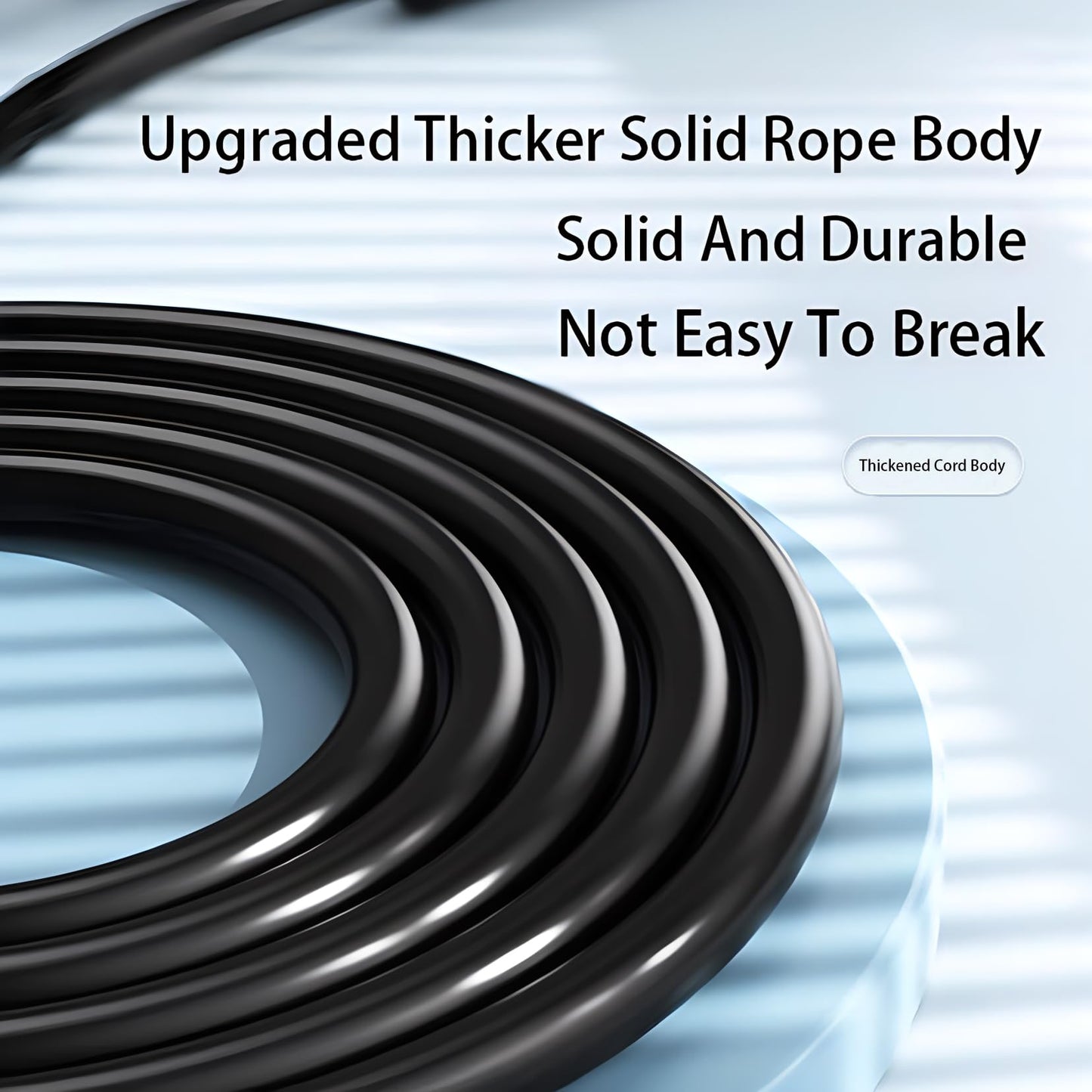 Jump Rope for Fitness Adjustable PVC 10ft Length Perfect Speed Jump Rope for Kids Ideal for Developing Coordination and Stamina - Also Great as a Speed Rope for Men