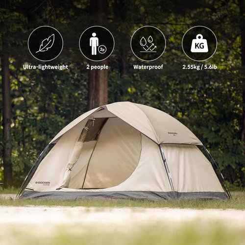 IDOOGEN Tents for Camping 2/4/6 Person Camping Dome Tent, Easy to Set Up, Lightweight Camping Tent, Portable Camping Tent for Outdoor and Backpacking Sundome Tent