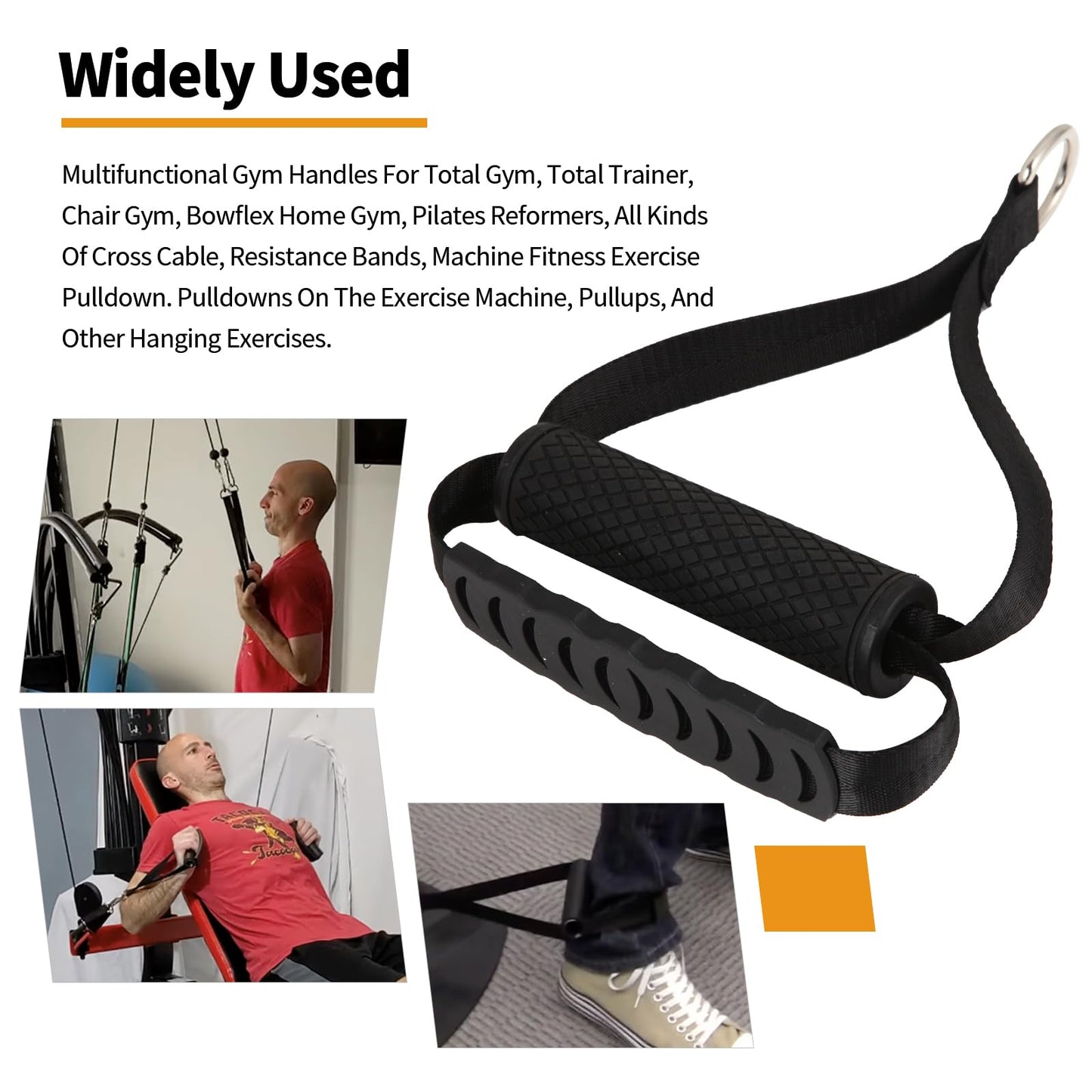 5-Way Hand-Grip for Bowflex、compatible with any BowFlex home gym equipped with power rods.