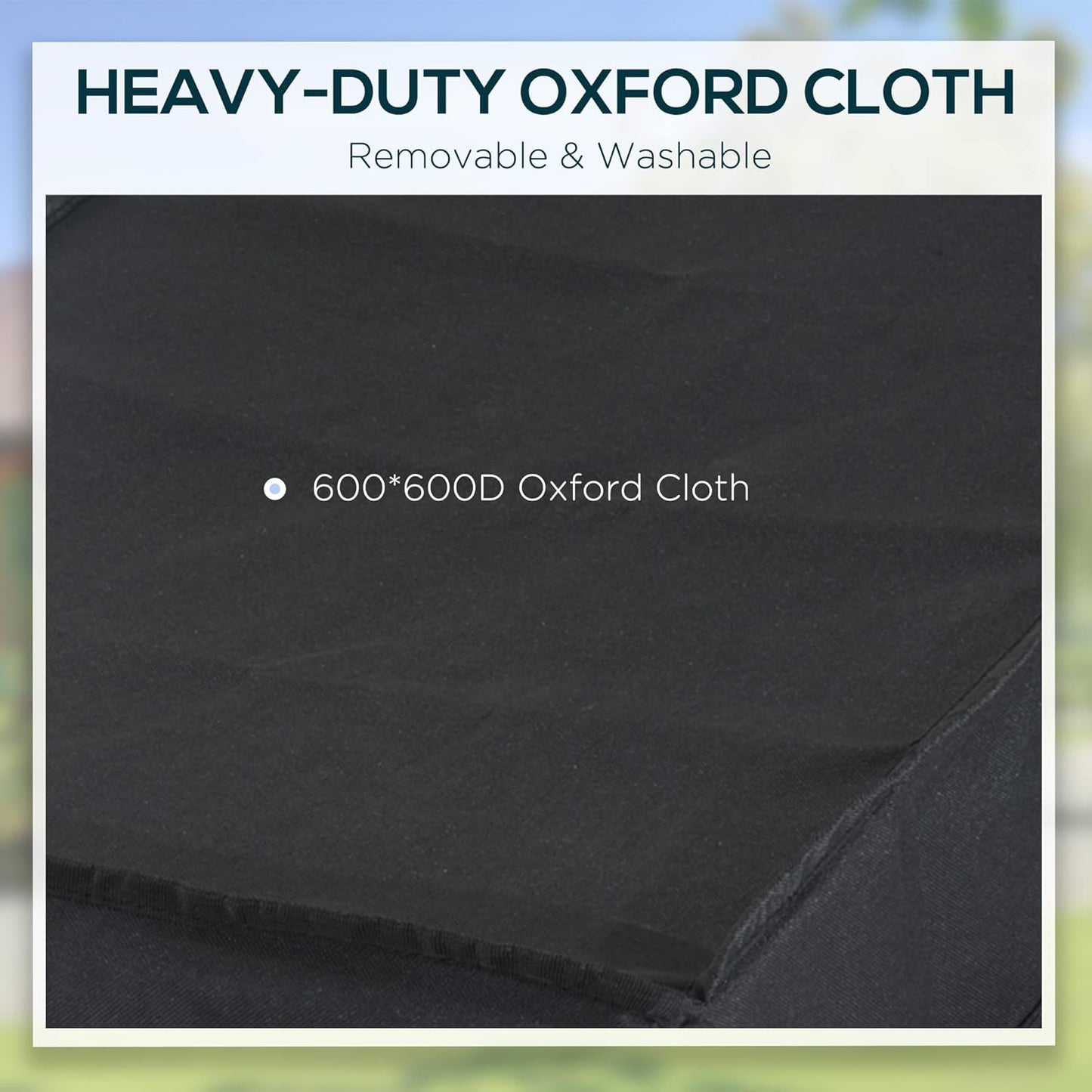 Aosom Bicycle Cargo Trailer, Two-Wheel Bike Luggage Wagon Trailer with Removable Cover