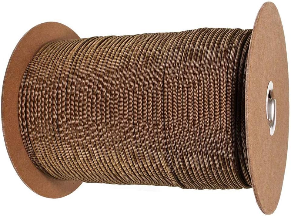 Paracord Planet Paracord (50+ Colors) - 1,000 Foot spools - 250 Foot spools - 100 feet Hank