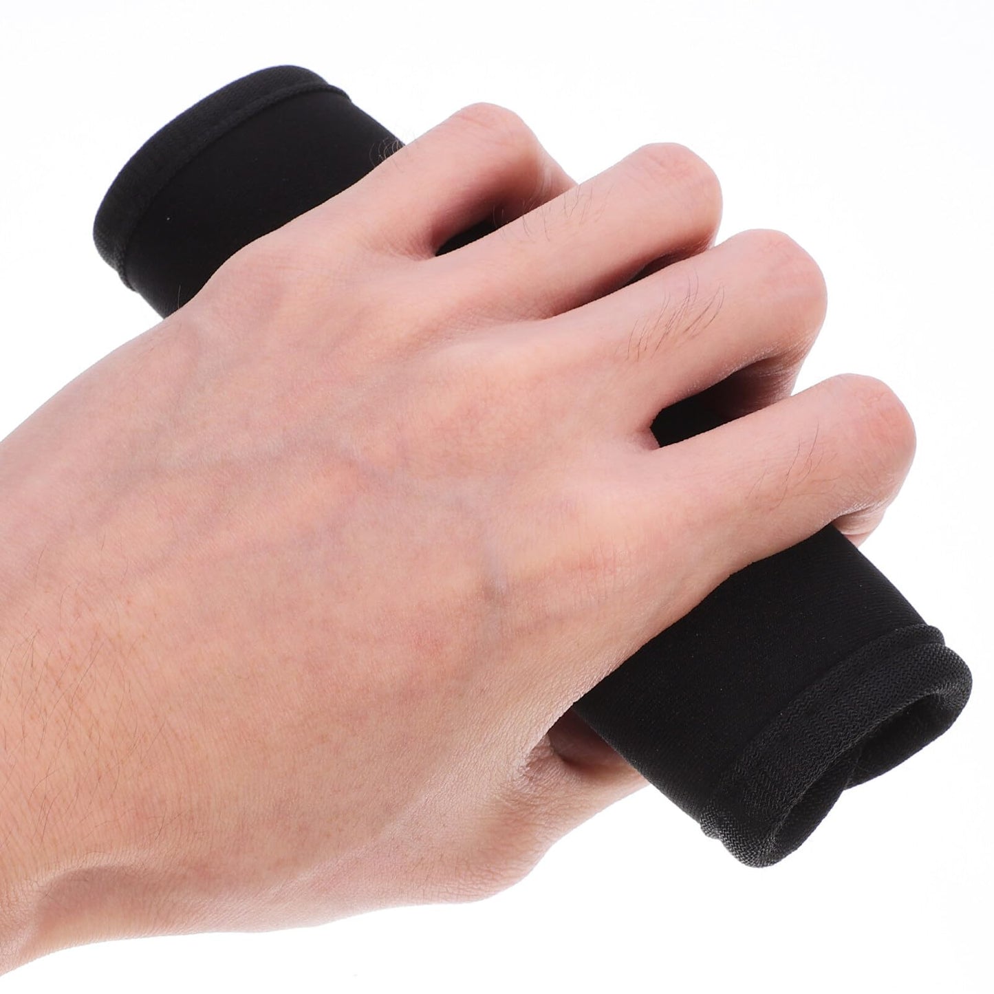 HANABASS Barbell Grips 2pcs Dumbbell Handles Bar Grips Weight Lifting Bar Cushion Pad Horizontal Bars Cover Power Lifting Strength Training Equipment Anti-slip Pad