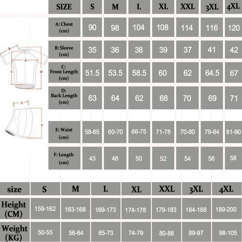 spocyclife Cycling Jersey Men Set Short Sleeve Set MTB Cycling Jersey and Shorts Men Set with Gel Padded Summer (GreenWhite, XL)