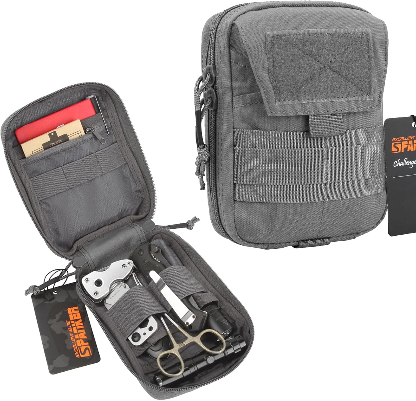 EXCELLENT ELITE SPANKER Molle Admin Pouch Military Utility Tool Pouch EDC Molle Pouchs Gadget Waist Bags