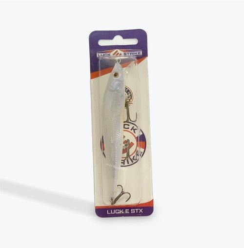 Luck E Strike STX Jerkbait, 4.5 Inch Hydrodynamic Fishing Lure, Made in The USA, French Pearl
