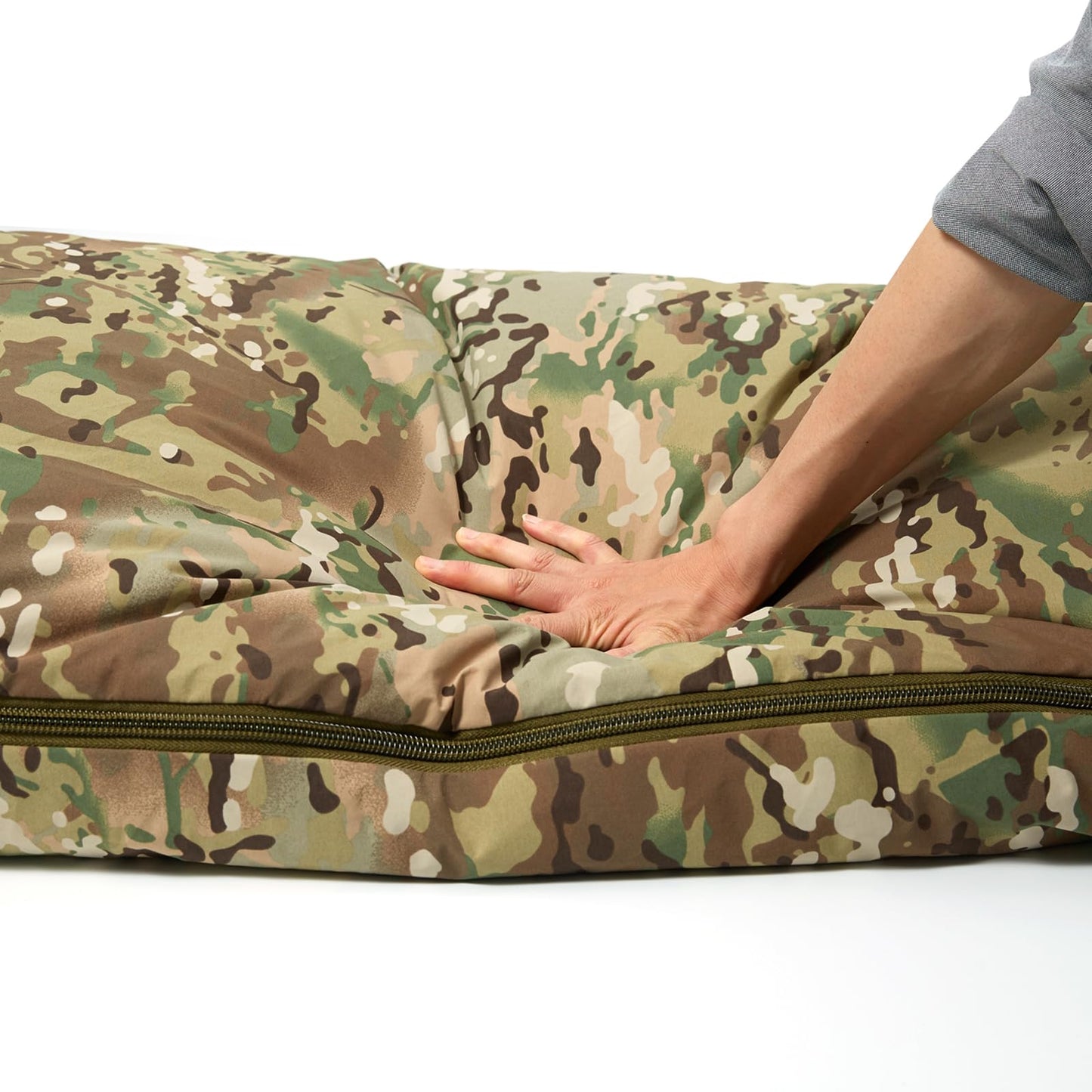 MT Military Army Force Defence 4 & Tropen Patrol Mummy Sleeping Bags with Bivy Cover Compression Sack, Modular Sleeping System 2.0 for Cold Weather,