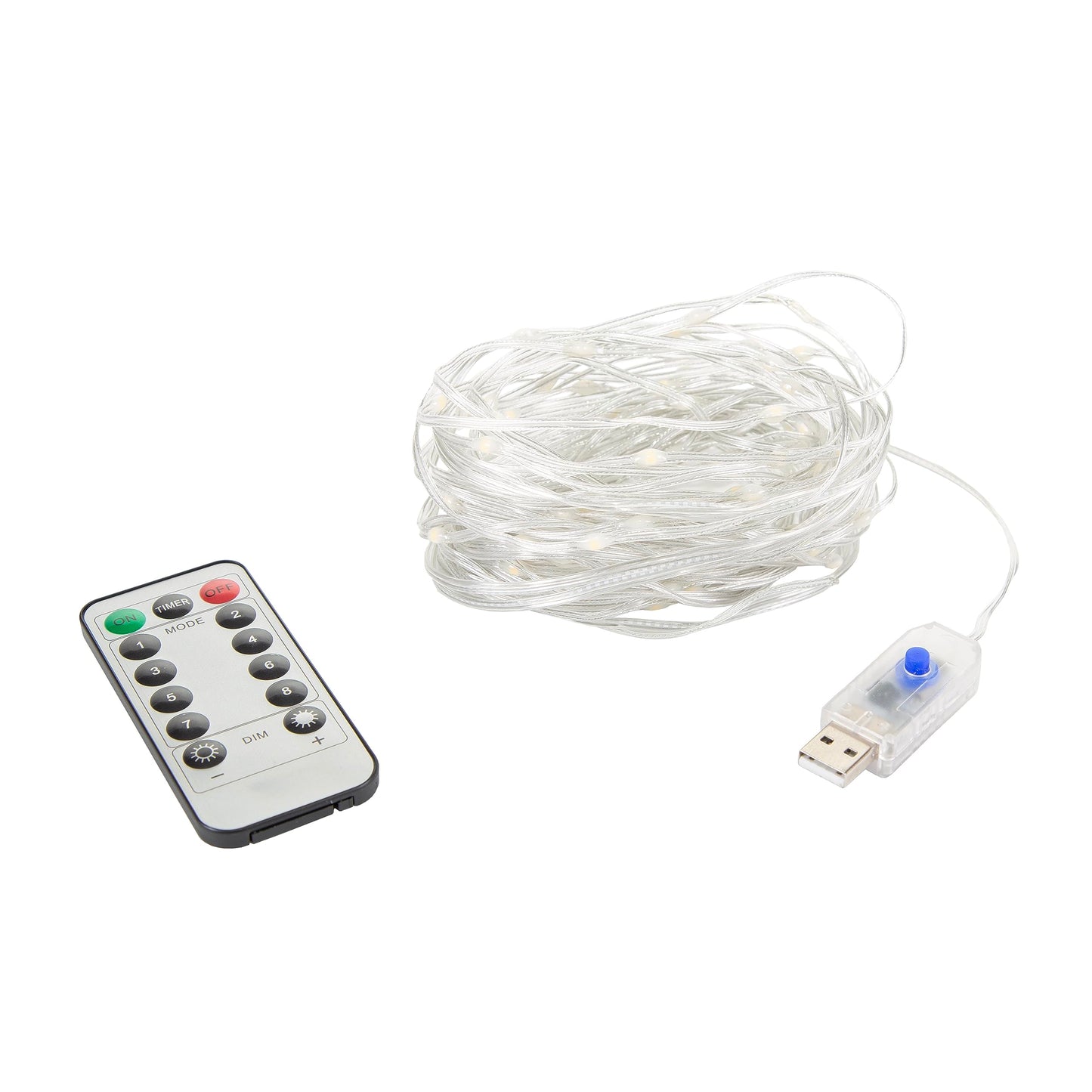 Stansport 117-100 30' LED Outdoor String Lights with Remote