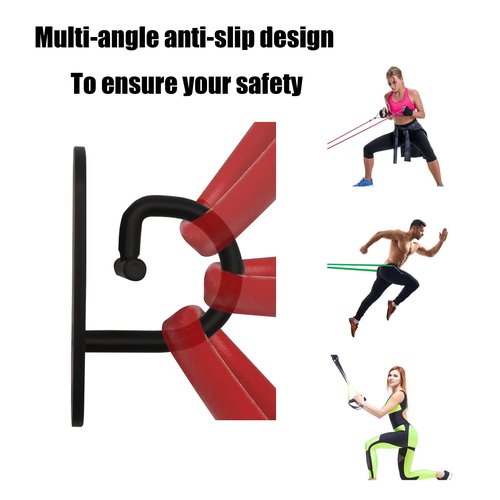 MoskAv 3 PCS Resistance Band Wall Anchor,Resistance Band Wall Anchor,Space Saving Wall Mount Workout Anchors for Home Gym Workouts，Body Weight Straps, Suspension Training, Exercise,Stretching,Yoga