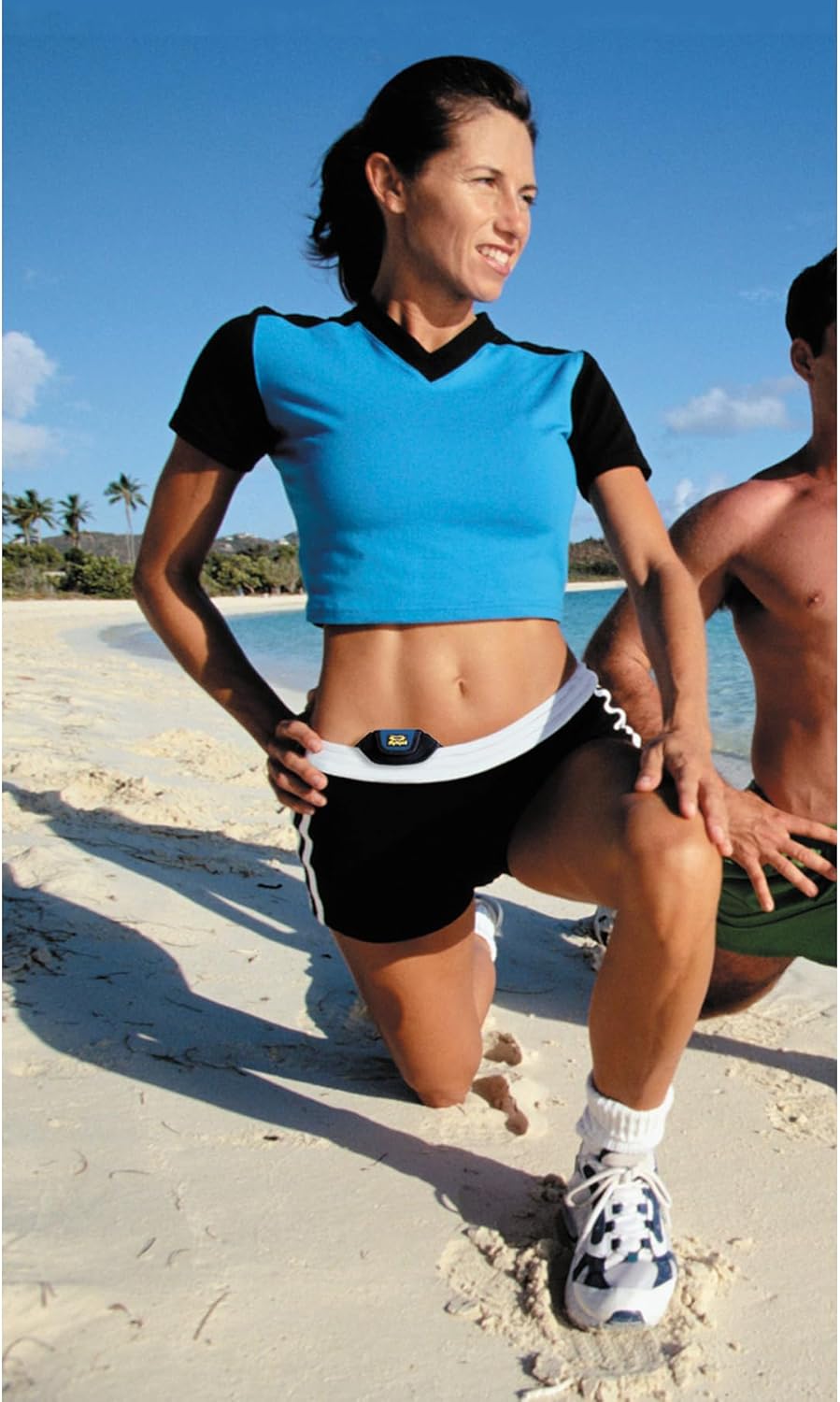 Amphipod Micropack LandSport Lock On Pouch for Cash, ID, Gel & Key Storage for Running & Walking - Royal Blue