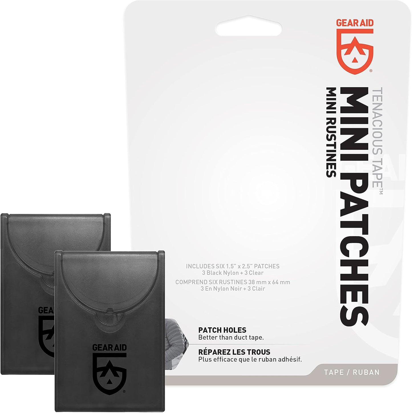 Tenacious Tape Mini Patches for Quick Repairs – Peel-and-Stick Adhesive for Jackets, Tents, & Gear