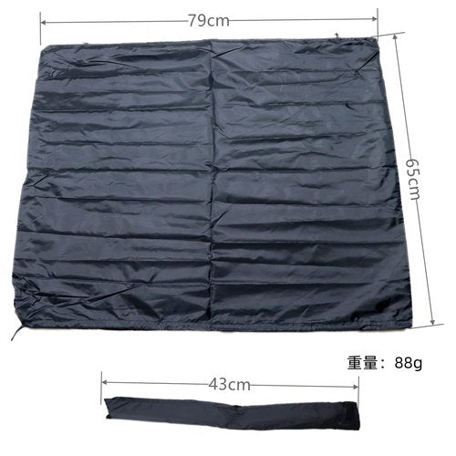 SUKOUSRAM Bike Carry Bag Waterproof Bike Travel Bag Storage Zipper Bag for Bromp ton Folding Bike Transport Carry Bag for Air Plane Train Car Travel