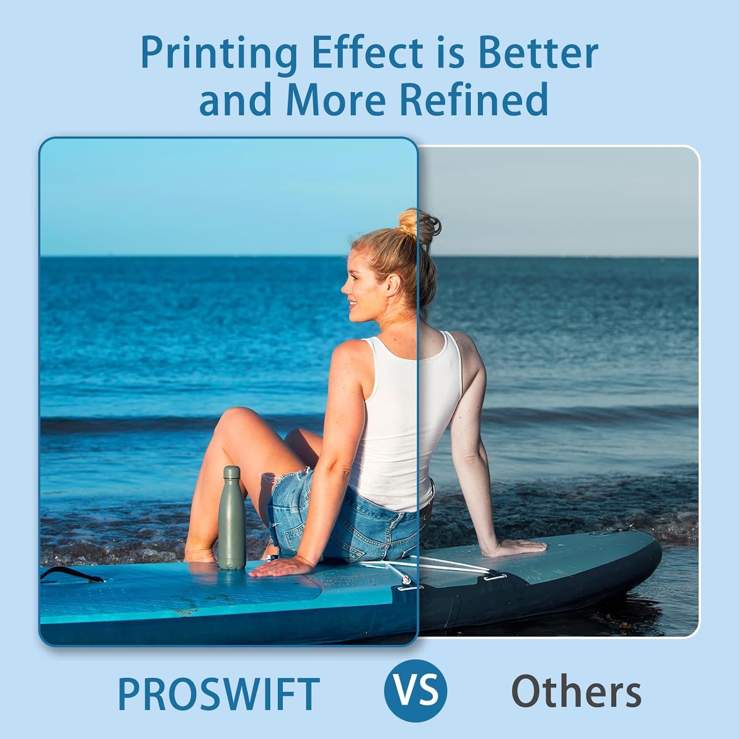 T502 502 Ink Refill Bottles Remanufactured for Epson T502 502 Ink for EcoTank ET-3850 ET-2850 ET-4850 ET-15000 ET-3760 Printer (4 Bottles, BK,CMY)