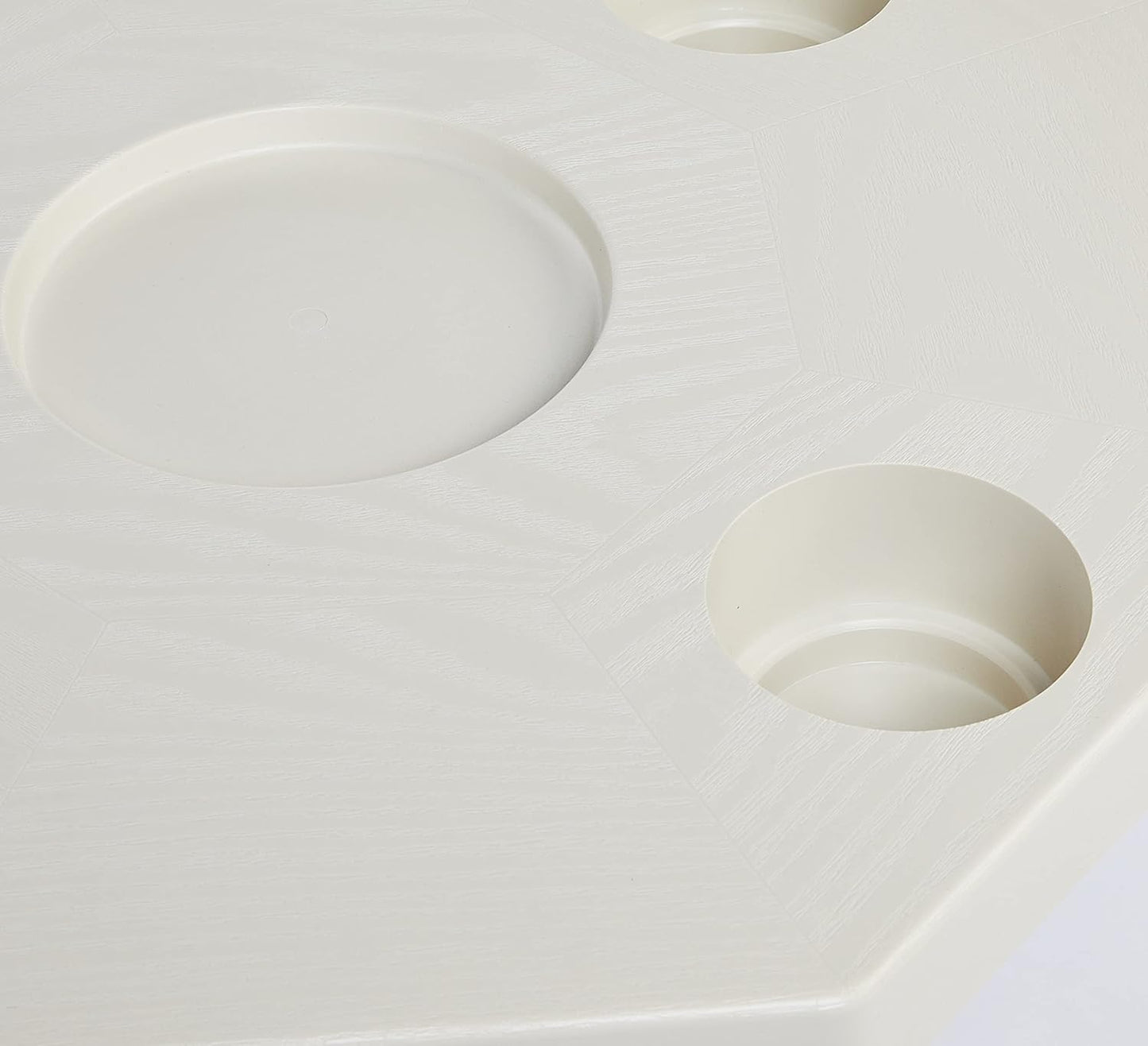 12-1109C Removable Octagonal Marine/RV Table, White