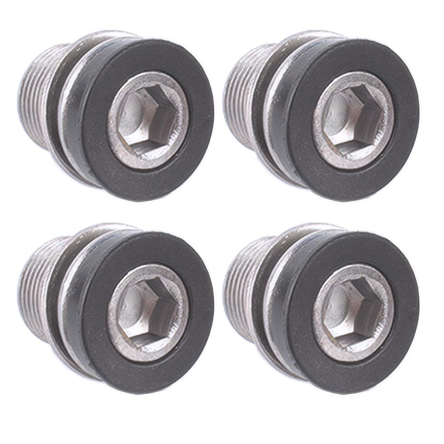 Auto-plaza 4X Bicycle E-Bike M15 Crank Arm Bolts ISIS Crank Screws Compatible with Bosch E-Bike Drives Brose