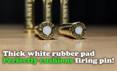 B's Dry Fire Snap Caps - A.K.A. B's Dummy's - Dummy .308 Win / 7.62x51mm Training Caps (5 Pack) (Green Brass)