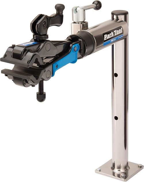 Deluxe Bench Mount Bike Repair Stand with 100-3D Micro Adjust Clamp - Park Tool PRS-4.2-2