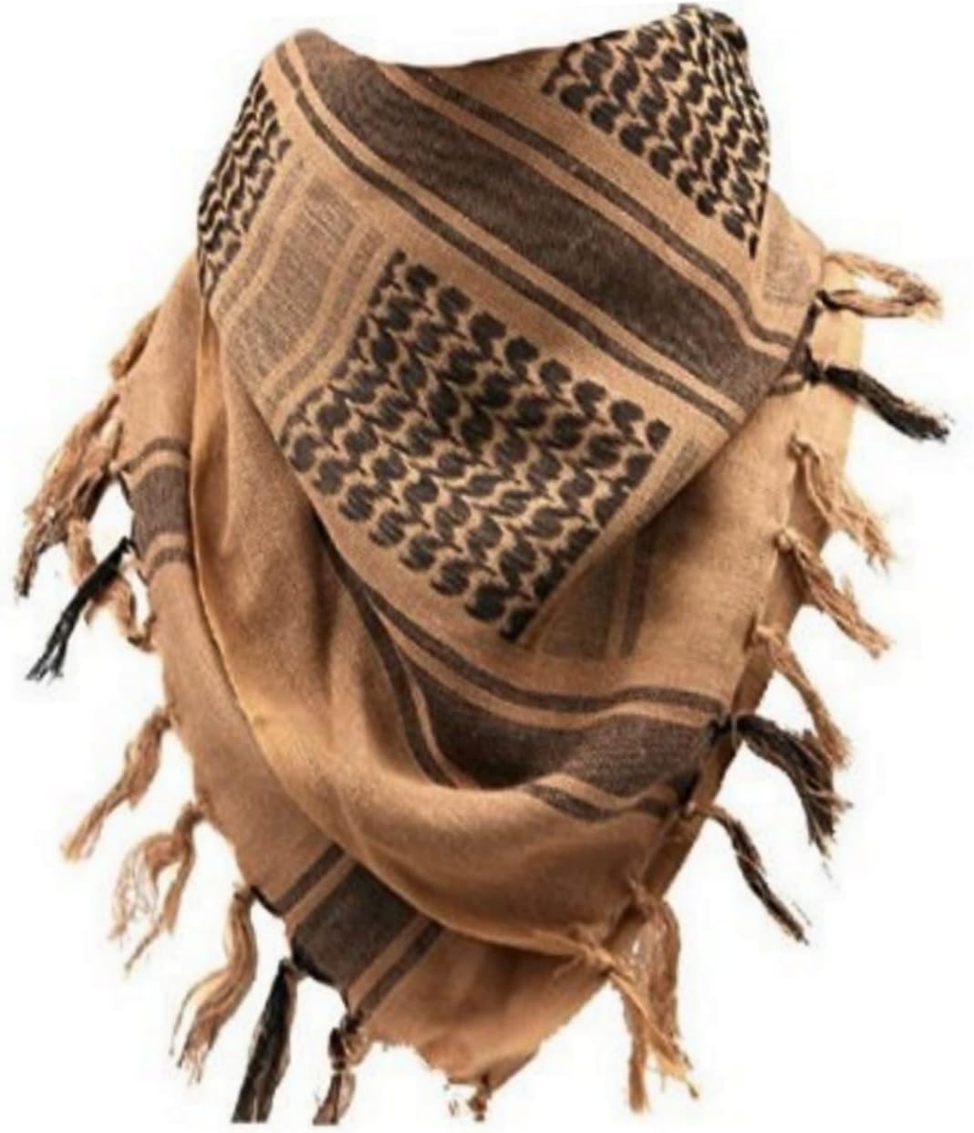 Afgan Stole Military Shemagh Tactical Arab Desert Keffiyeh Scarf Neck & Head Wrap Turban Woven Cotton 100%