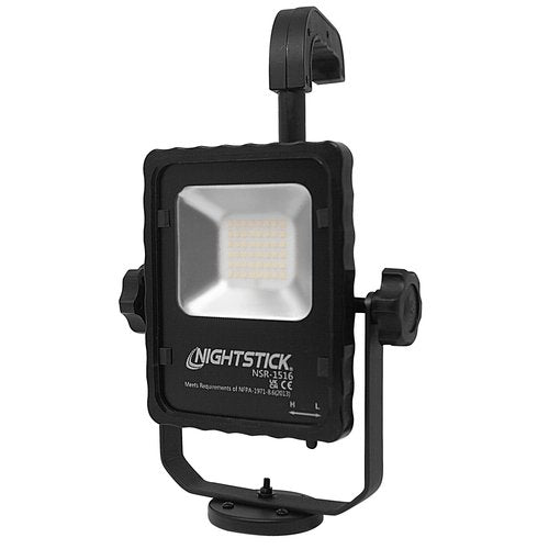 Nightstick NSR-1516 Scene Light w/Magnetic Base & Telescoping Handle - 2500L - Li-Ion - Black