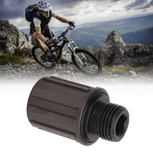 HERCHR Bike Freehub Body, 8 9 10 Speed Bicycle Rust Resistant Freehub Body High Strength Chromo Molybdenum Steel Flower Drum Tower Base for Mountain Bike (Ball Bearing Style)