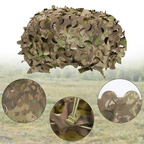 LOOGU Tactical Backpack Cover, Breathable Mesh Camo Camouflage Pack Cover Great for Tactical Military Gear Combat