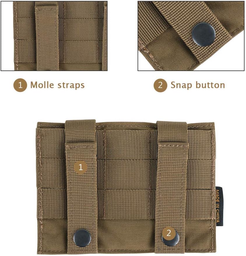EXCELLENT ELITE SPANKER Tactical Open Top Double/Triple Pistol Mag Pouch for Glock M1911 92F Magazines 40mm Grenade