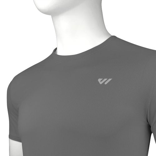 Wulbike Men Shirt Runing Quick Dry Athletic Gym Active T-Shirt Moisture Wicking top UPF 50+ SPF Sun Protective