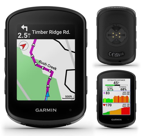 Wearable4U - Garmin Edge 540 GPS Cycling Computer, Button Controls, Advanced Navigation with E-Bank Bundle