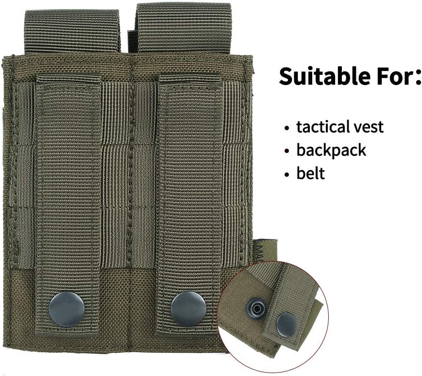 EXCELLENT ELITE SPANKER Molle Single/Double Pistol Mag Pouch Tactical Magazine Pouch Tool Organizer Holder