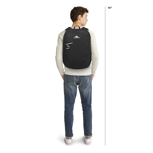 High Sierra Essential Backpack, Black, One Size