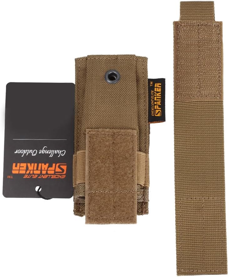 EXCELLENT ELITE SPANKER Molle Single/Double Pistol Mag Pouch Tactical Magazine Pouch Tool Organizer Holder