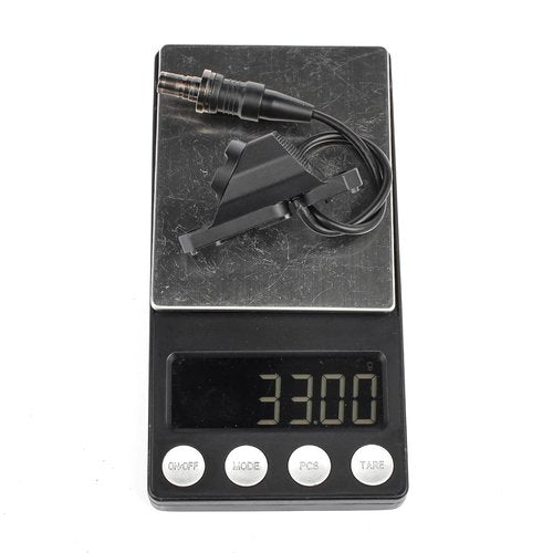 QIRUIMY Remote Pressure Switch with SF Plug for M300 M600 Scout Light Tactical Flashlight Light Switch for Mlok/Keymod Rail Aluminium Alloy Switch (BK)
