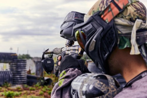 Sports Sensors Paintball Radarchron - Doppler Radar Sensor Measures Paintball Marker Speeds Between 150 and 450 Feet Per Second Instantly. (Tactical Black)