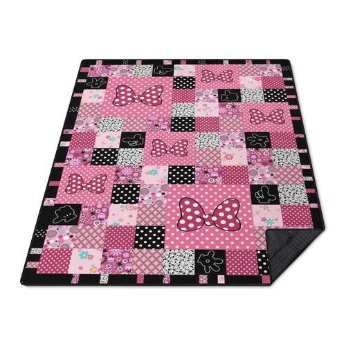 awufncksn Pink Picnic Blankets Waterproof Foldable, 60″X80″ Checkered Thick Picnic Mat Outdoor Blanket for Grass, Cute Beach Blanket Sandproof Picnic Accessories for Camping Party Park Girls Gifts