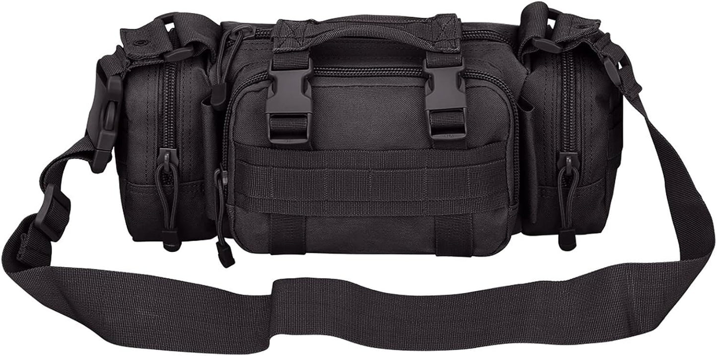 Tactical Waist Pack - G4Free Small Fanny Sling Bag with Hand Carry Handle