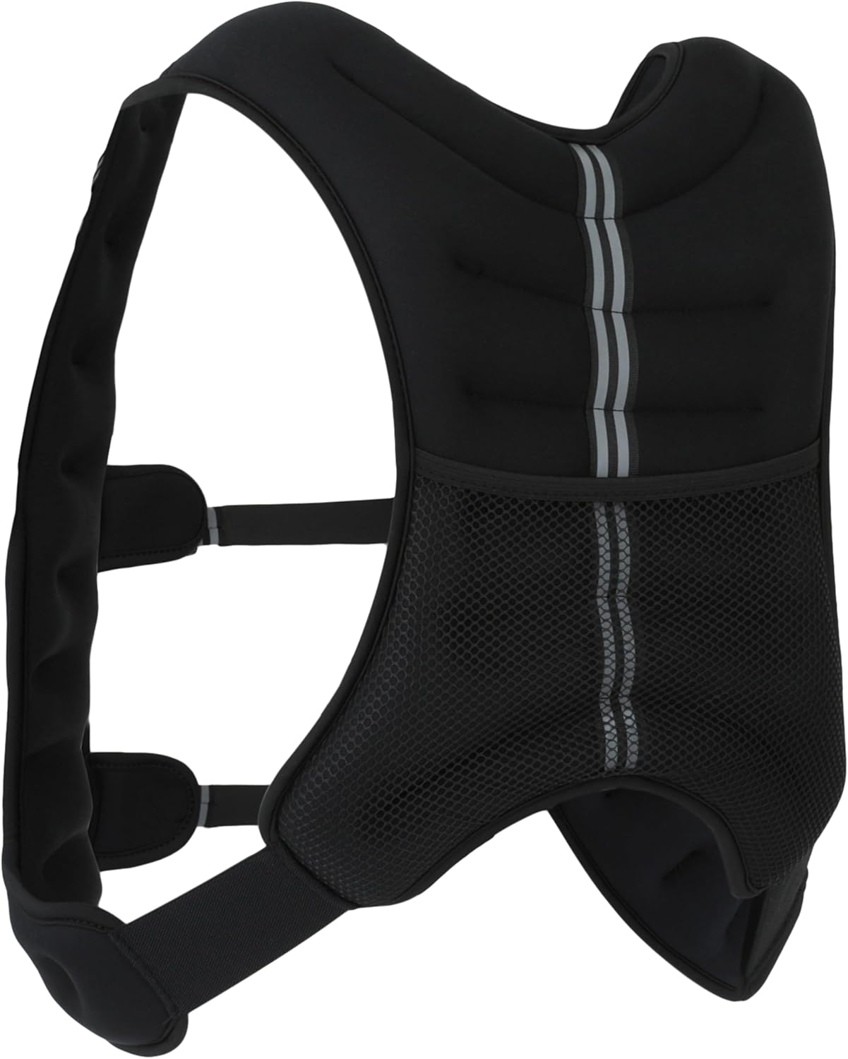 FITNESS MANIAC USA Weighted Vest for Strength Training and Running - Men and Women Workout Equipment - Soft and Slim Design - Weights Included