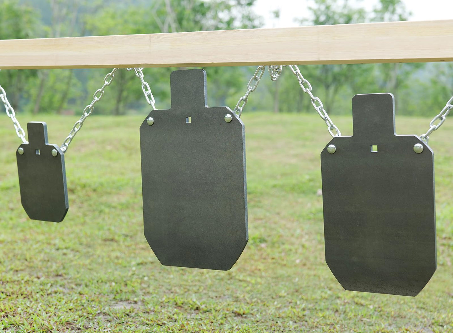 AR500 Steel Targets for Shooting, FULLBOW 1/2" Thick Rifle Rated Gong Silhouette Metal Target for Precision Shooting